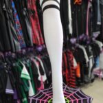 Bucaneras Blancas Con linea negra